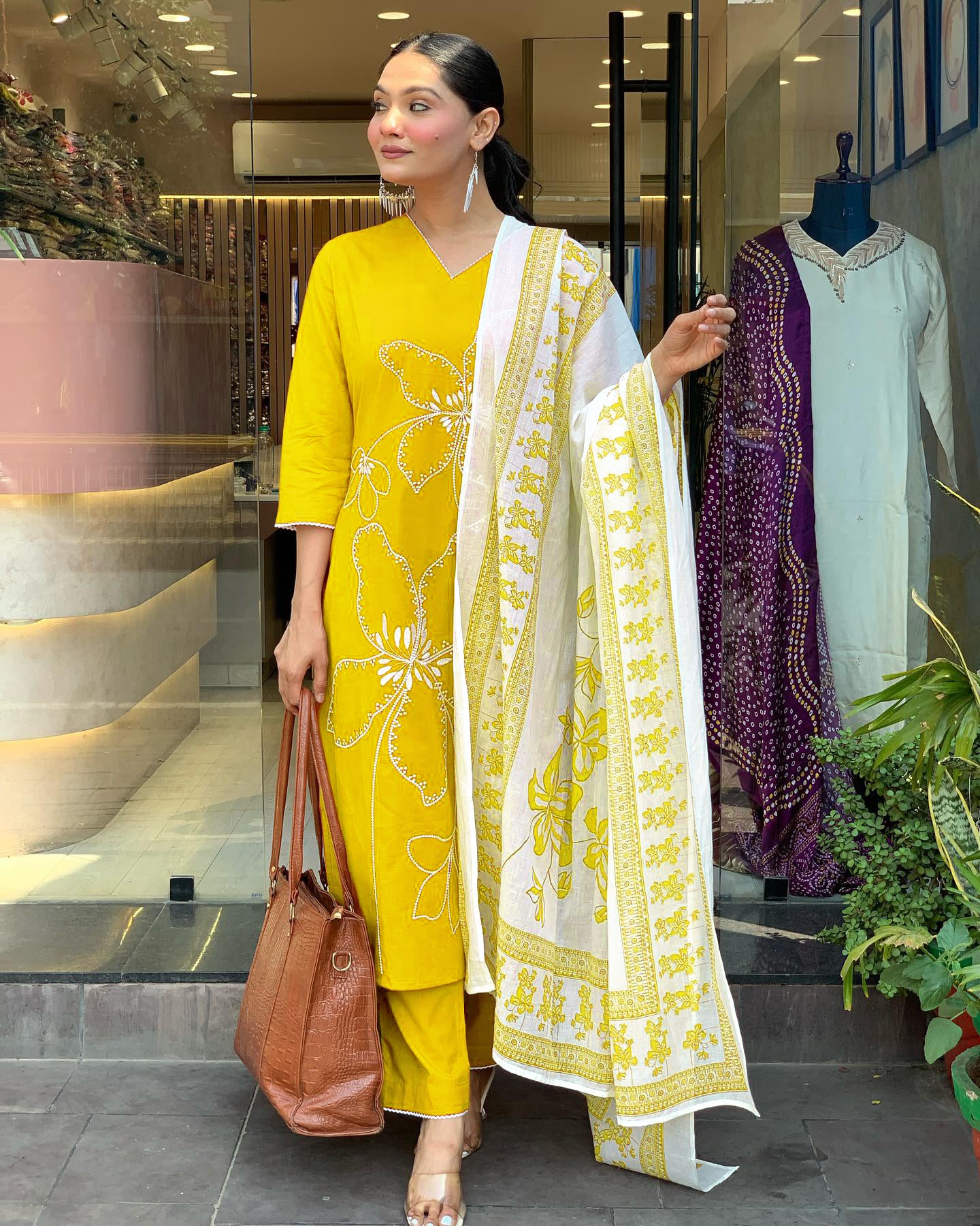 Designer Kurti Set