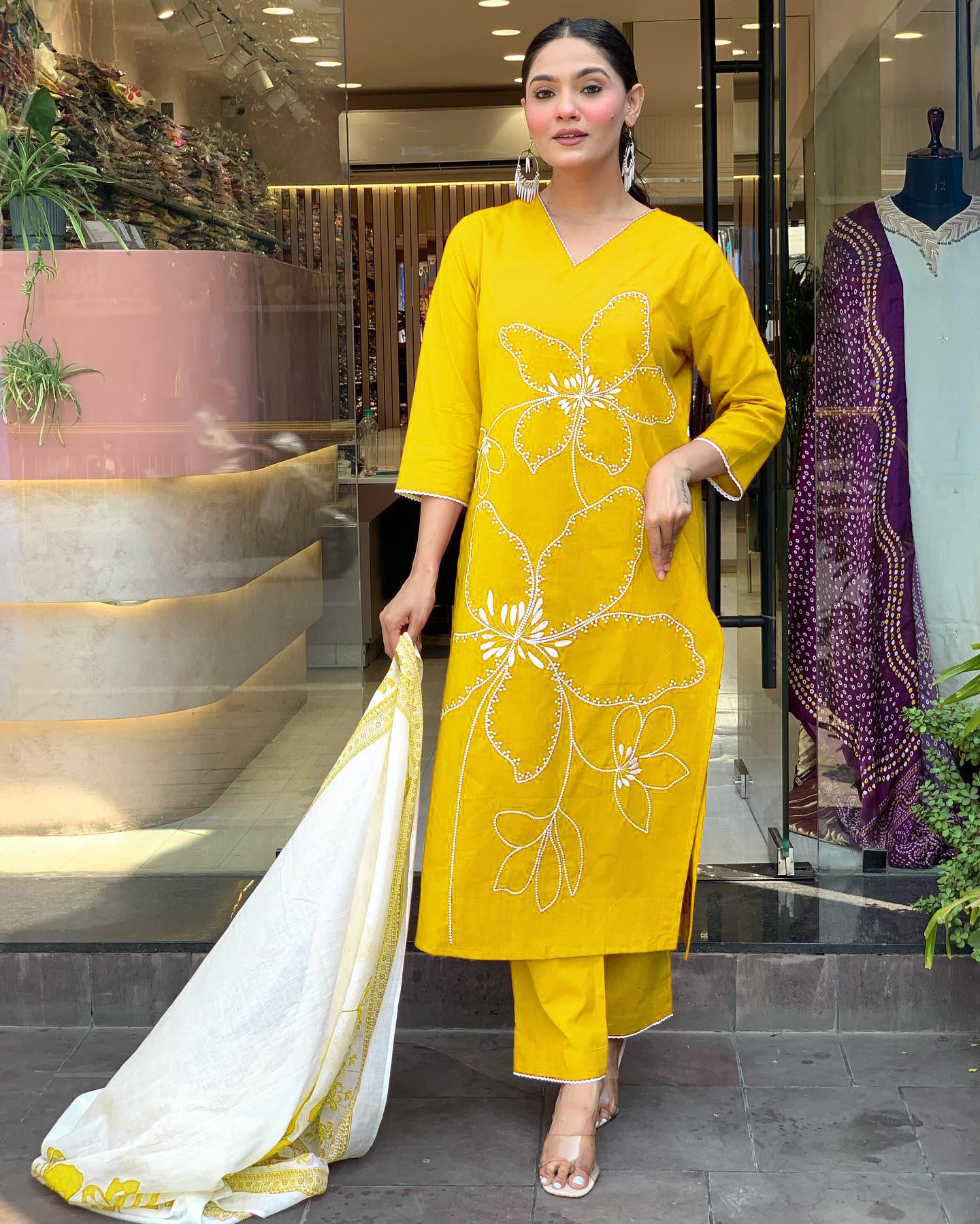 Designer Kurti Set
