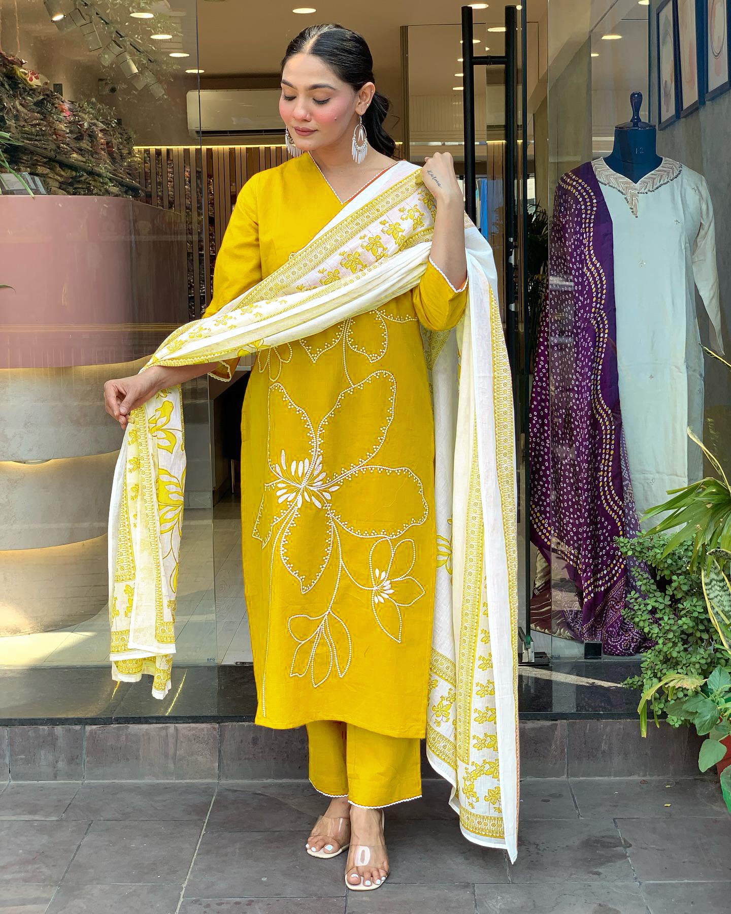 Designer Kurti Set