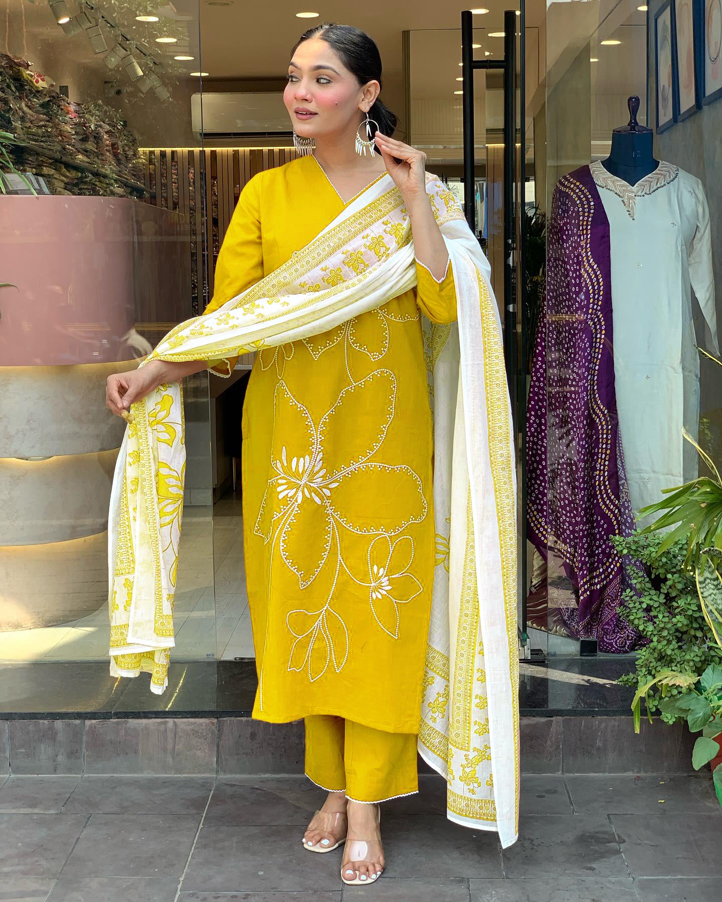 Designer Kurti Set